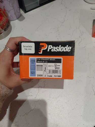 Paslode f16 straight - f16, brads