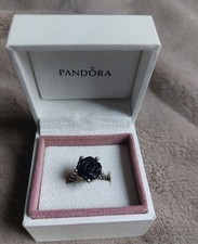 Rare Pandora Silver Ring With