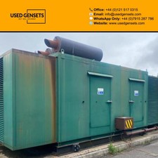 MTU 1000 kVA Diesel Generator | 16V2000 Engine | Stamford | 2011 | 5,482 Hrs