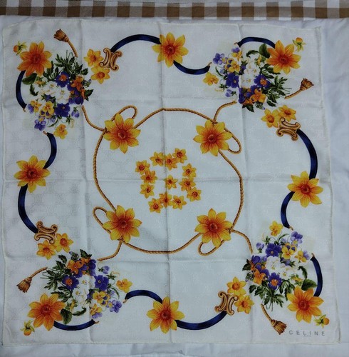 Celine handkerchief scarf - celine,
