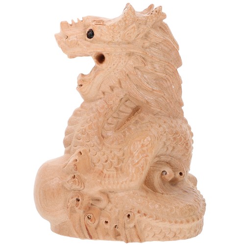 Wood dragon ornaments shape - wood,