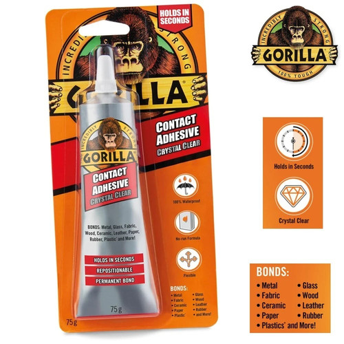 Gorilla contact adhesive clear - gorilla,