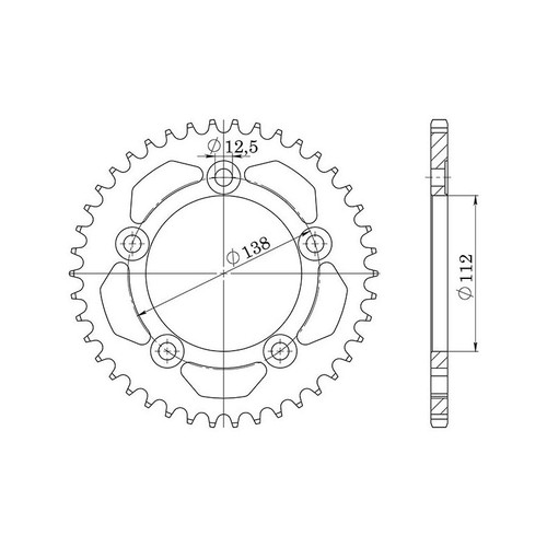 Sgr crown p525 - p525-d44, for