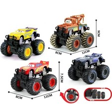 Disney Pixar Cars Toy Red Lightning McQueen Metal Mode Monster Truck Boys Gift