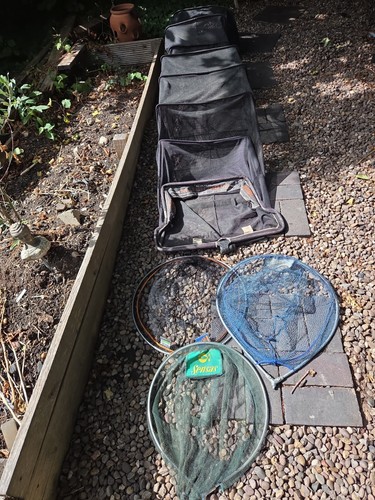 Fishing tackle joblot nets - joblot,