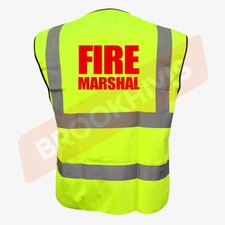 FIRE MARSHAL WARDEN BIG HI VIZ