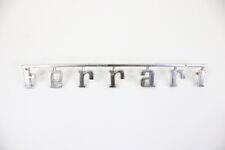 1965-85 Ferrari 275 330 250 365 308 512 Rear Deck Trunk Engine Bay Badge Script