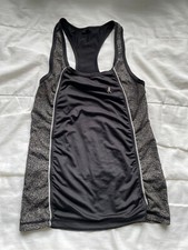 Atmosphere Women's Sleeveless Vest T-Shirt - Size 10 Black/Grey