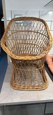 Vintage Child's Wicker Chair