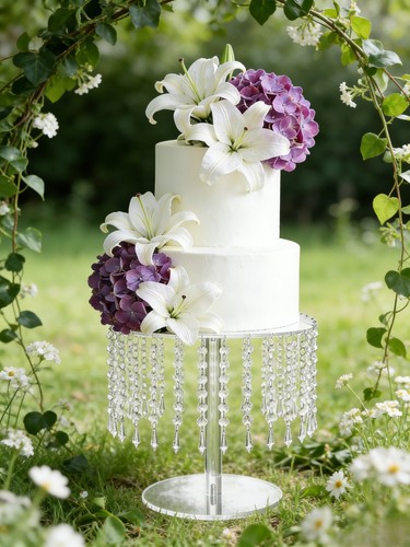 Inch acrylic dessert stand - 12,