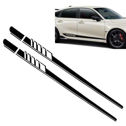 Car side body long stripes - side,