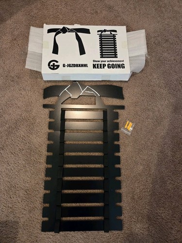 Martial arts belt display - belt,