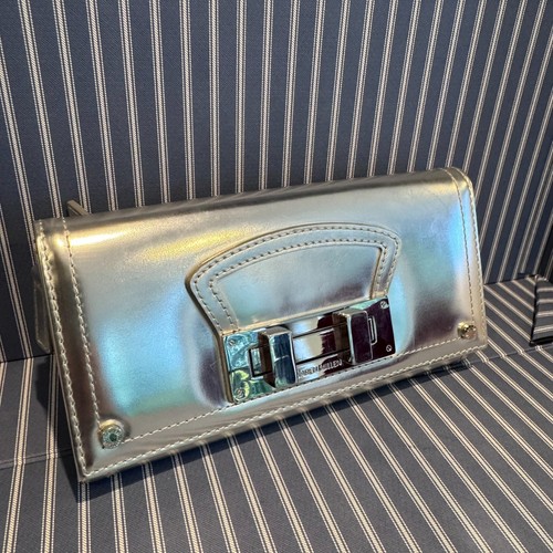 Stunning large leather silver - stunning,