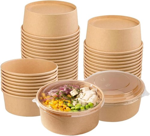 750ml disposable food - 750ml, salad
