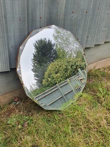 Vintage art deco bevelled - vintage,