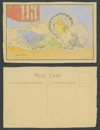 Louis wain artist - louis, signed