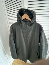 Ladies Mountain Warehouse Green ,waterproof Coat With Fixed Hood .size 18