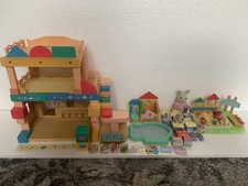 Sylvanian Families Primrose Nursery Baby Bundle With Toilet and Sandpit set!
