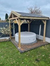 Heavy Duty Hot Tub BBQ Wood