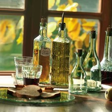 Bormioli Rocco 570ml Country Home Oil Vinegar Glass Condiment Bottle Designed