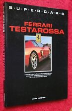 FERRARI TESTAROSSA SUPERCARS MARK HUGHES 1988 FIRST EDITION VGC