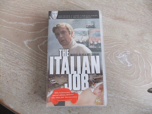 The italian job vhs video - italian,