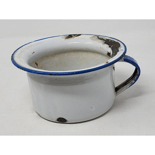 Enamelware childs chamber - childs,