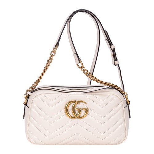 Gucci marmont white - gg,
