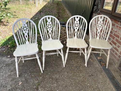 Wheel back dining chairs - wheel,