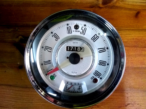 Morris mini mk1 speedometer - morris,