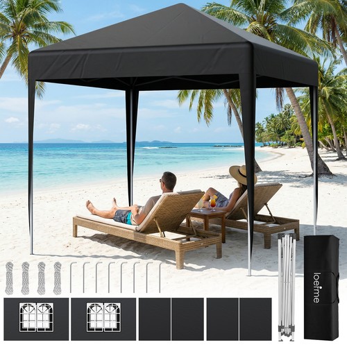 Black 2x2m pop - 2x2m, gazebo