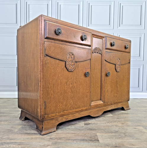 Art deco buffet cabinet - art,