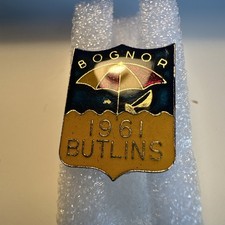 Vintage enamel Butlins badge