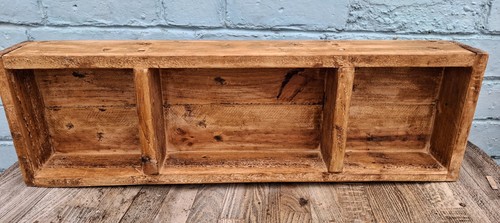 Vintage wooden compartment - 3,