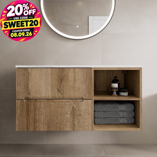 1000mm bathroom vanity unit - 1000mm,