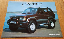 IRMSCHER MONTEREY car sales brochure. German text. 1994 Opel / Vauxhall