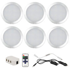 6x 12V Caravan Interior LED Spot Light Kit For VW T5 T6 Camper Van Motorhome RV