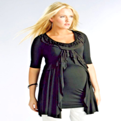 Funmum maternity top black - maternity,