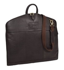 Luxury leather suit carrier - luxury,