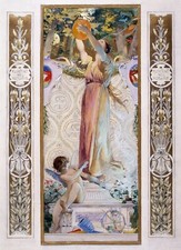 Poster Decor wall Art Nouveau
