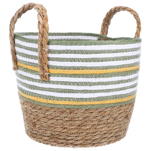 Desktop rattan basket - desktop, sundries