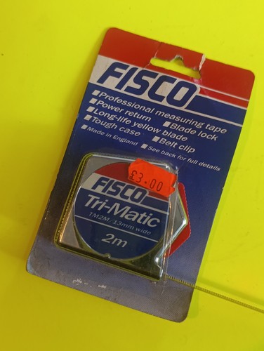 English fisco measuring tape - english,