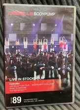 Les Mills BODYPUMP BODY PUMP 89 DVD and CD and CHOREOGRAPHY NOTES