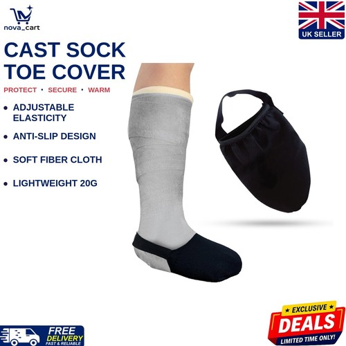 Cast sock toe - sock, cover