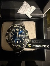 BN Seiko Mens Prospex Monster Save The Ocean Automatic Diver Watch 42mm SRPD25K1