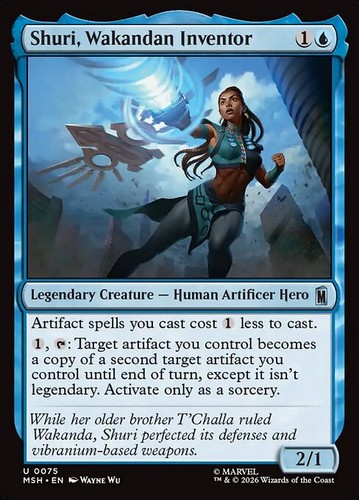 Mtg shuri wakandan inventor - mtg, shuri,