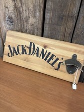 Jack Daniels Wall Plaque With Bottle Opener