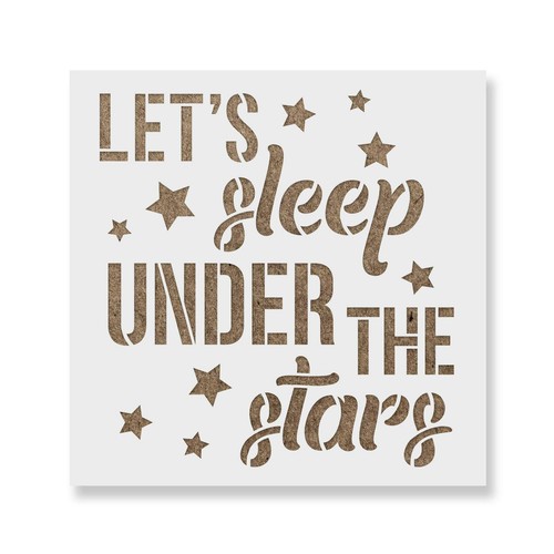 Sleep under the stars - under,
