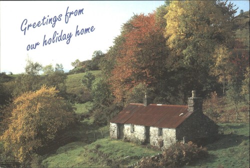 Vintage scottish postcard - vintage,