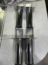 Retro Furniture Legs X 4 , Chrome , Round 